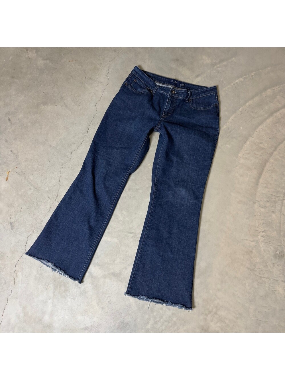 Levi's Bold Curve Bootcut Jeans Womens 14/32 Dark Wash Baggy